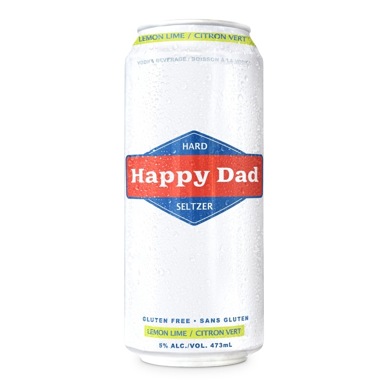 Happy Dad Hard Seltzer Lemon Lime
